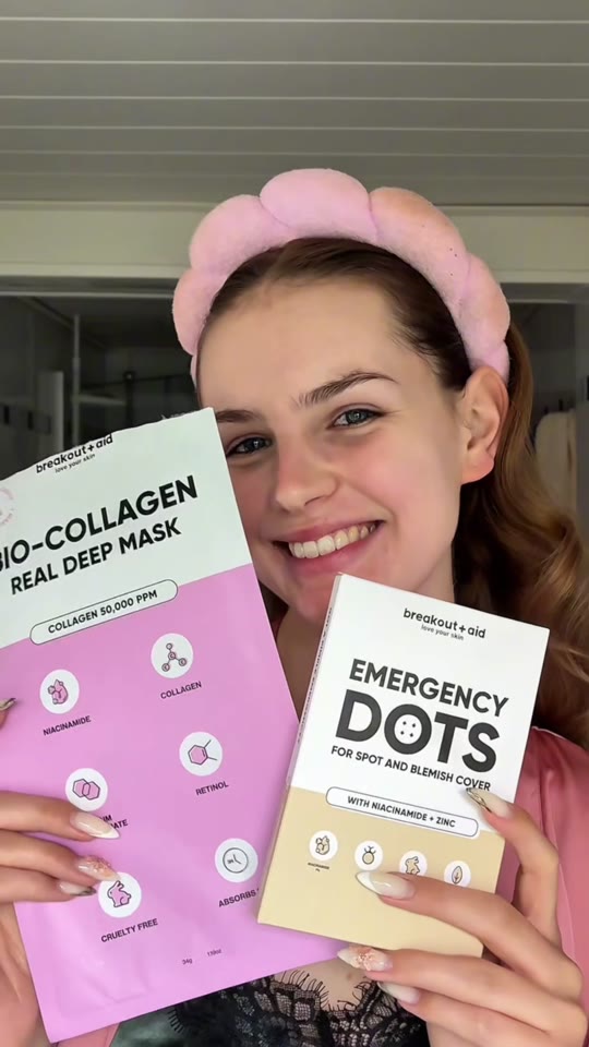Both products in hand