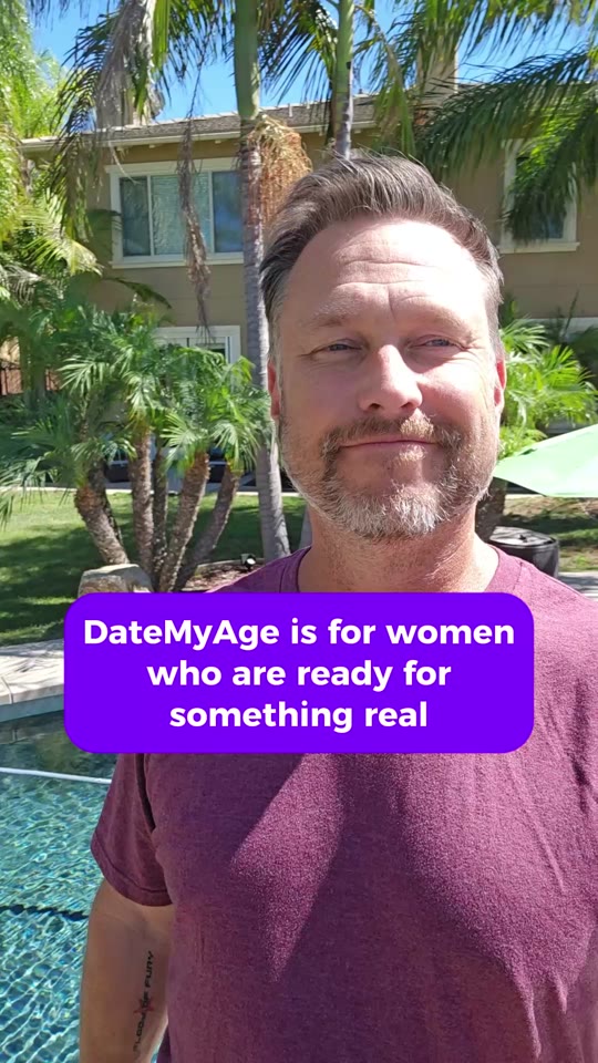 DateMyAge is for women who are ready for something real