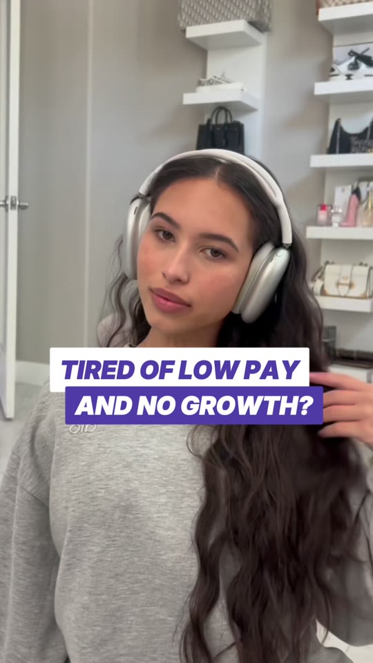 Tired of low pay and no growth?