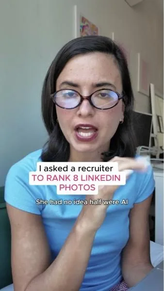 AI app UGC ad — different creator same angle