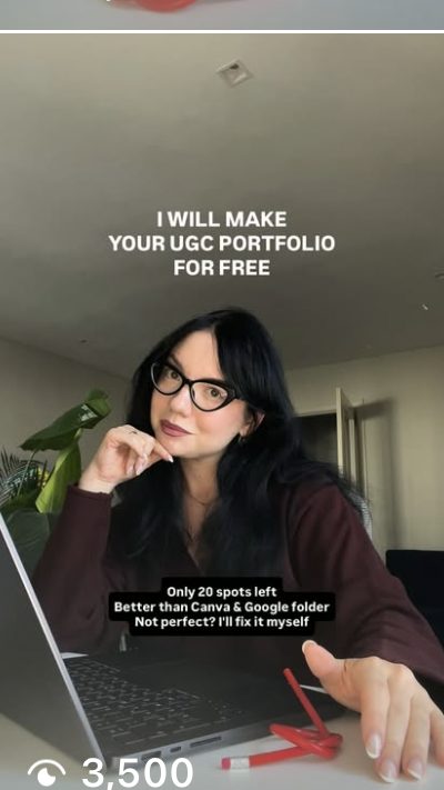 Free portfolio reel