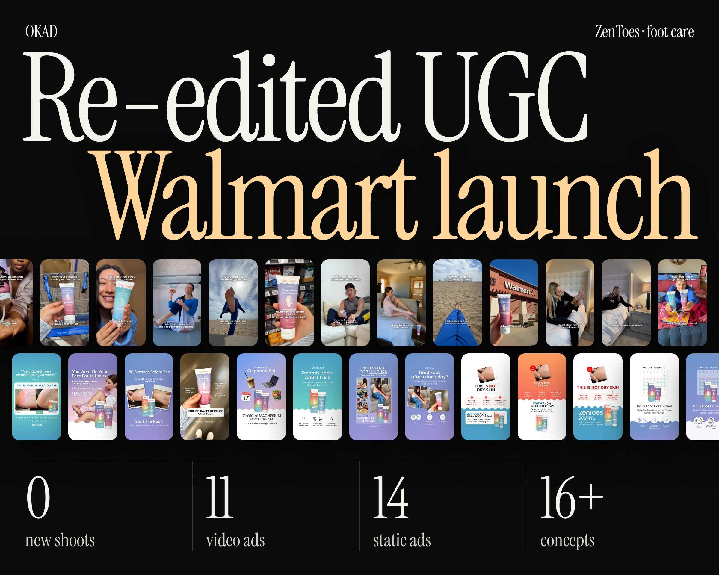 ZenToes: a Walmart launch, no new shoot