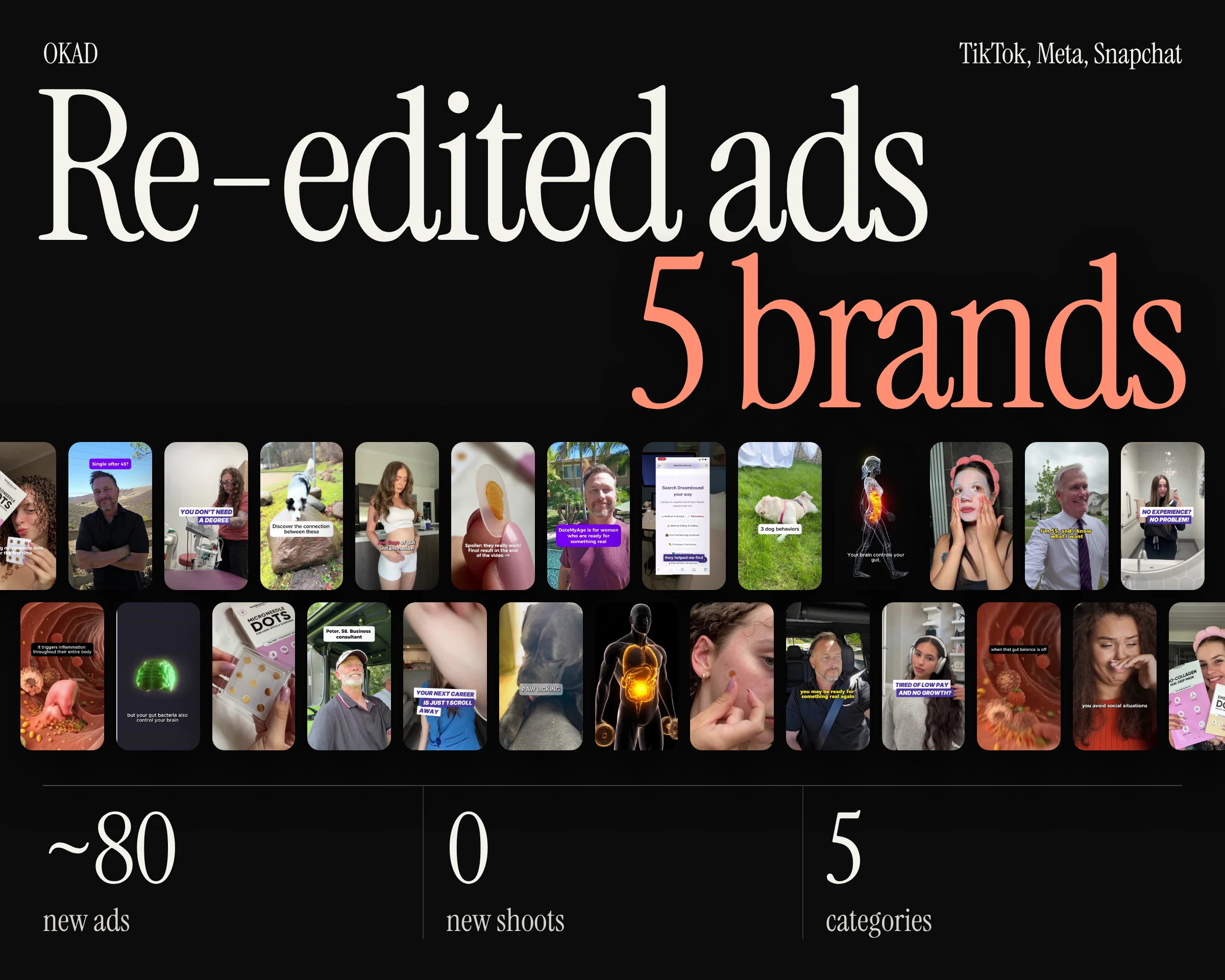 ~80 ads from old folders