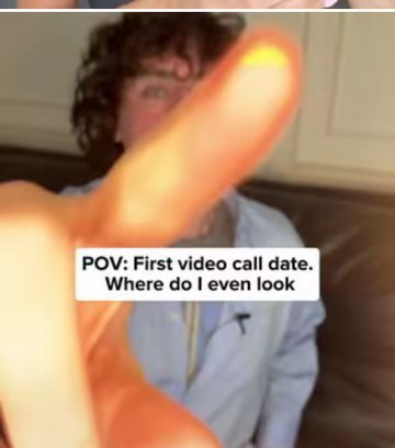 POV first video call date