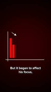 But it began to affect his focus