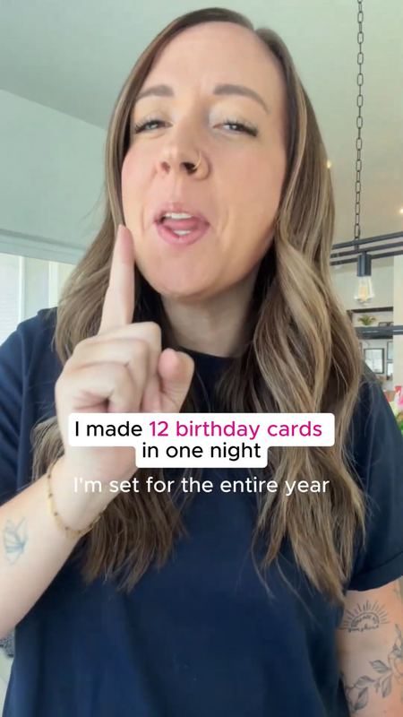 Creator: I made 12 birthday cards in one night