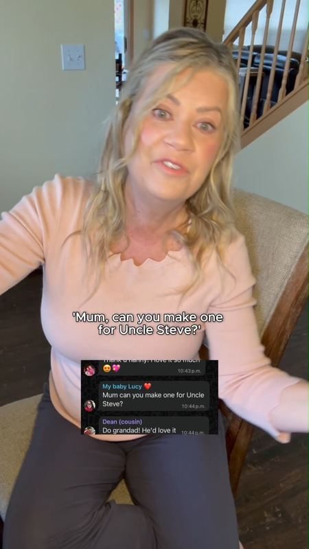 Chat overlay in the video