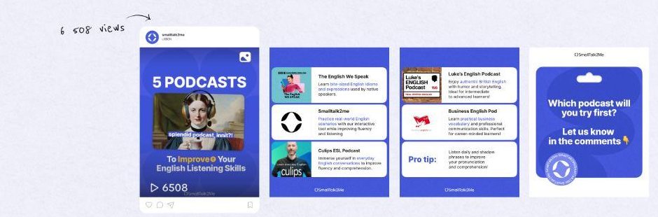 5 podcasts carousel, 6,508 views