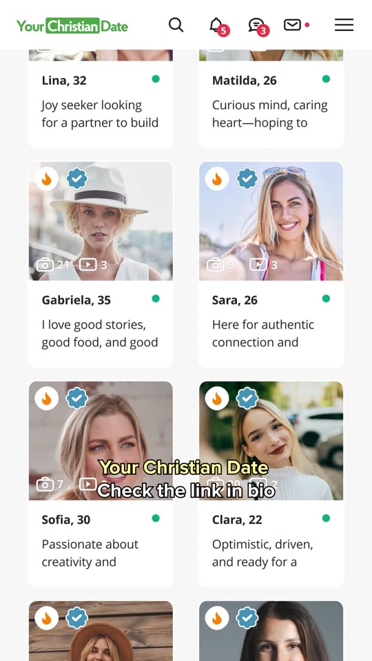 App profile feed screencast
