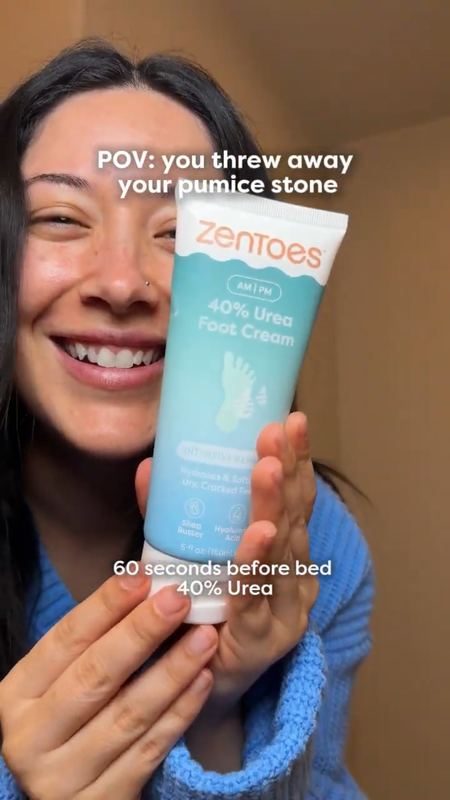 Creator holding the Urea cream