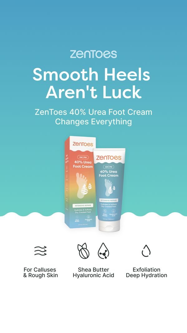 Smooth heels aren't luck