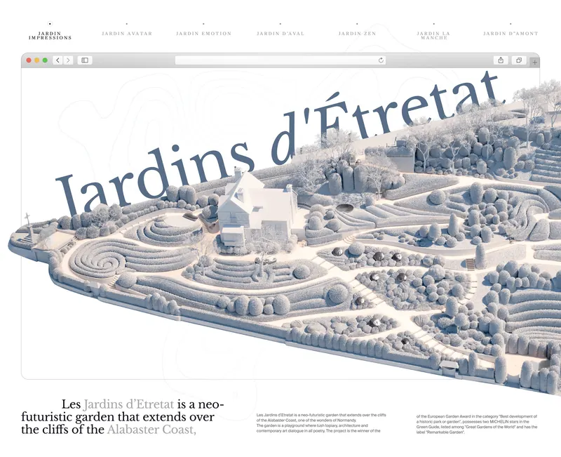 Jardins d'Étretat